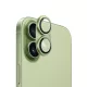 Armor kameralencse és kamerasziget védő iPhone 17 (6.3") – alumínium + üveg (zsályazöld)