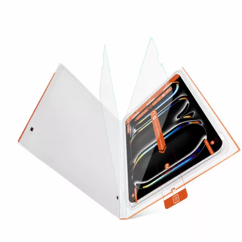Applikátoros iPad üvegfólia szett - 2 db üvegfólia + 1 db applikátor (iPad 10. és 11. generációhoz)