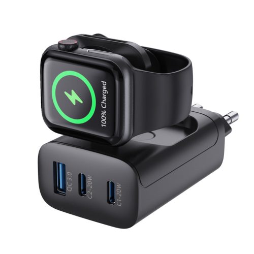 43W 3 portos hálózati adapter + Apple Watch töltő