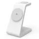 M3 Qi2 3 az 1-ben összecsukható mágneses vezeték nélküli töltőállomás iPhone / Apple Watch / AirPods – Fehér