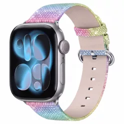 Szivárvány színű Glimmer Apple Watch szíj