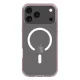 Átlátszó/rózsaszín iPhone 17 Pro MagSafe tok