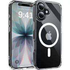 Átlátszó iPhone 17 MagSafe védőtok