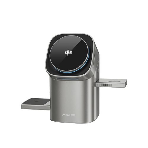 MW15 Qi2 3 az 1-ben vezeték nélküli töltőállomás iPhone, Apple Watch és Airpods készülékekhez