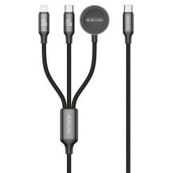   3 az 1-ben töltőkábel (Lightning 30W, USB-C 60W és Apple Watch 3W)