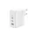 100W 2xUSB-C + 1xUSB QC3.0 töltő adapter, PD gyorstöltő
