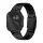 Auron Apple Watch fekete titán fémszíj - 44/45/46/49 mm