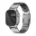 Auron Apple Watch natúr titán fémszíj - 44/45/46/49 mm