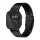 Nexus Apple Watch fekete titán fémszíj - 44/45/46/49 mm