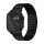 MagFuse Apple Watch fekete titán fémszíj mágneses csattal - 49 mm