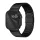 MagLink Apple Watch fekete titán fémszíj mágneses csattal - 49 mm