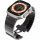 Link Apple Watch fekete titán fémszíj 42/44/45/46/49MM