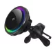 MagCold 11 15W MagSafe Qi2 iPhone mágneses autós gyorstöltő RGB világítással, beépített hűtőventillátorral