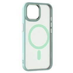 Golden Shield Series zöld iPhone 15 MagSafe védőtok