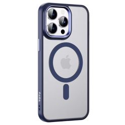   Golden Shield Series kék iPhone 15 Pro Max MagSafe védőtok