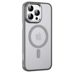   Golden Shield Series szürke iPhone 15 Pro Max MagSafe védőtok