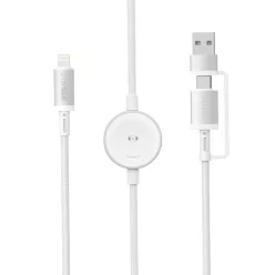   TitanLink 27W 2 az 1-ben Lightning töltőkábel Apple Watch töltővel