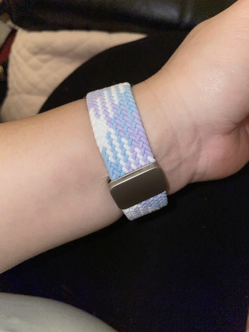 Apple Watch pasztel fonott szíj
