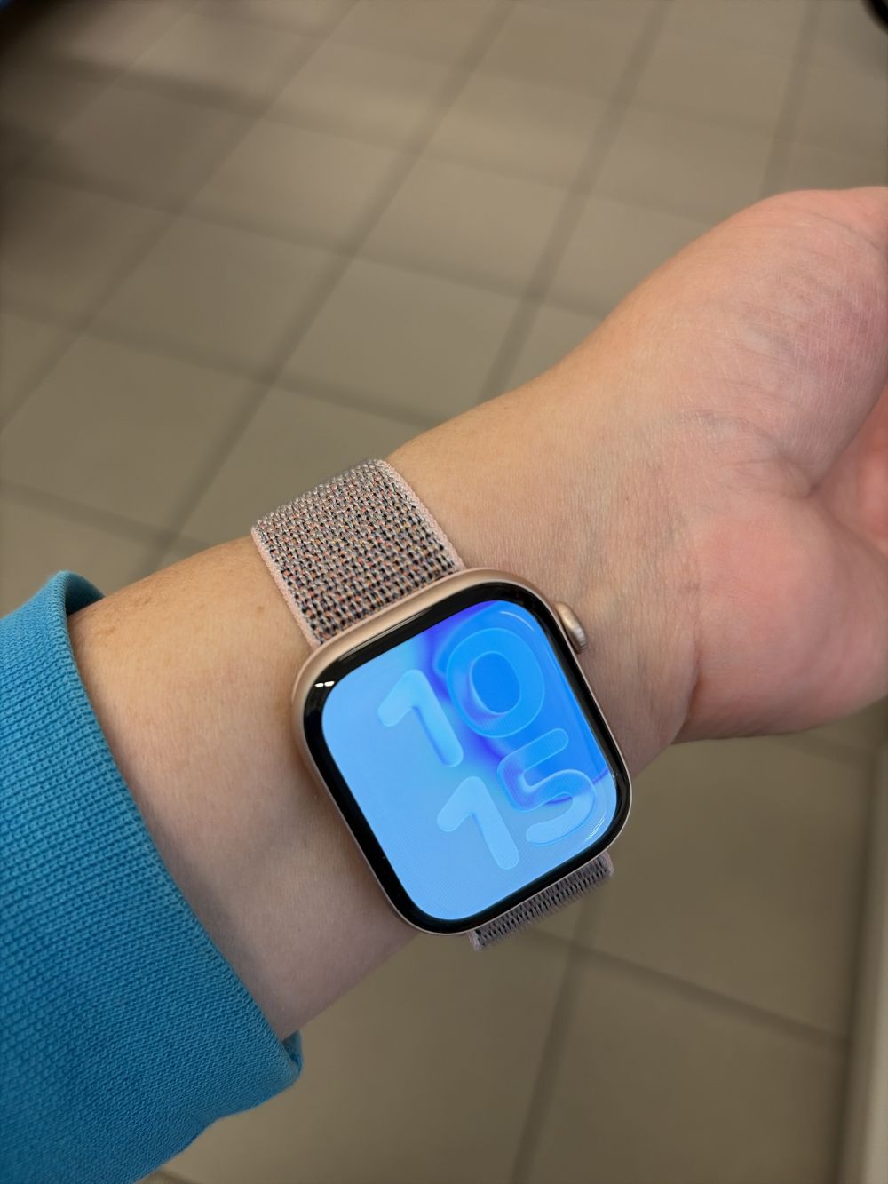 Apple Watch búzavirág szövetszíj
