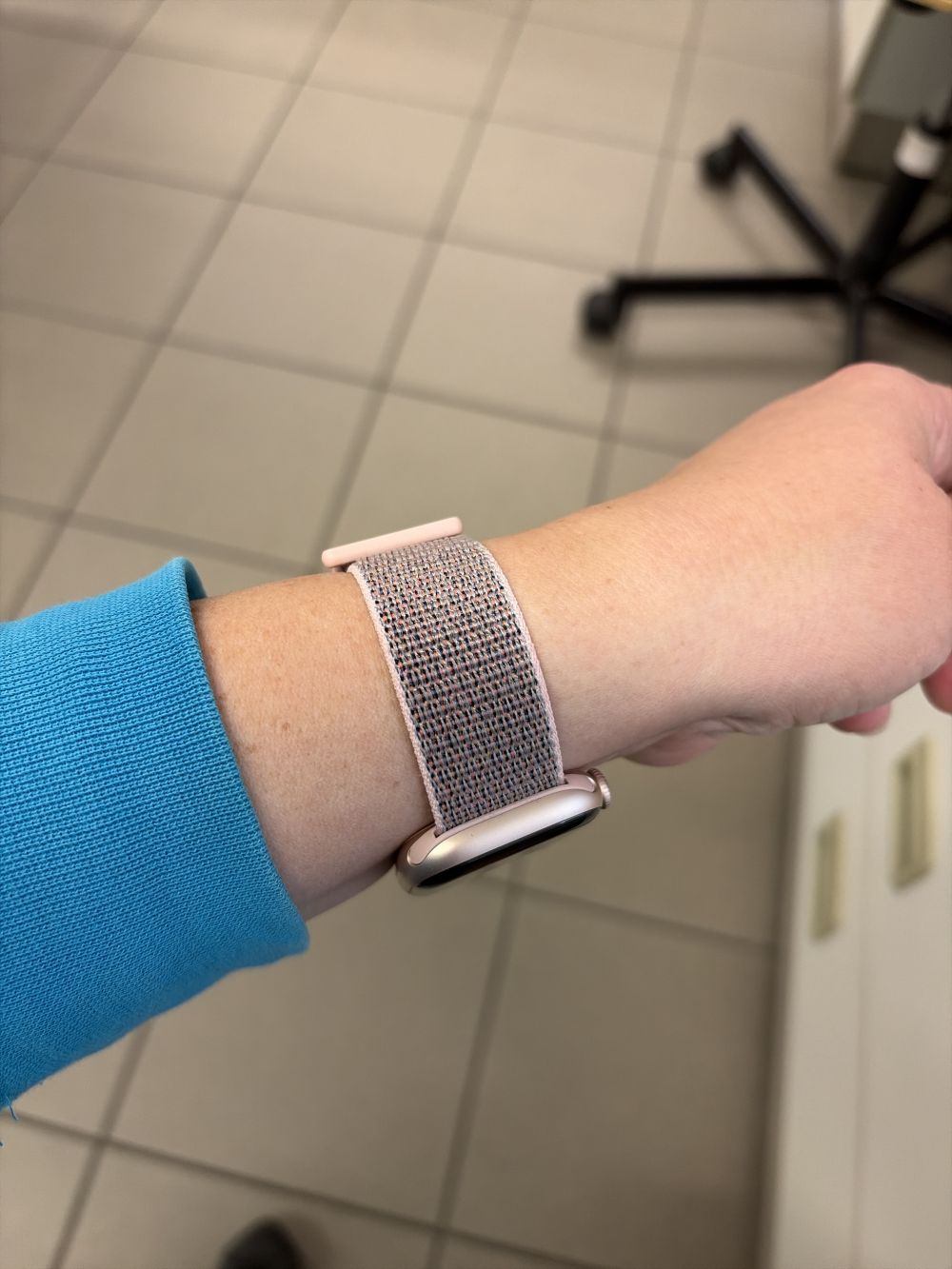 Apple Watch búzavirág szövetszíj

