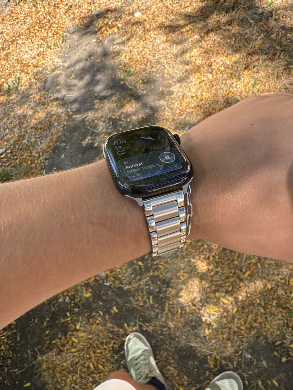 Apple Watch ezüst sterling fémszíj
