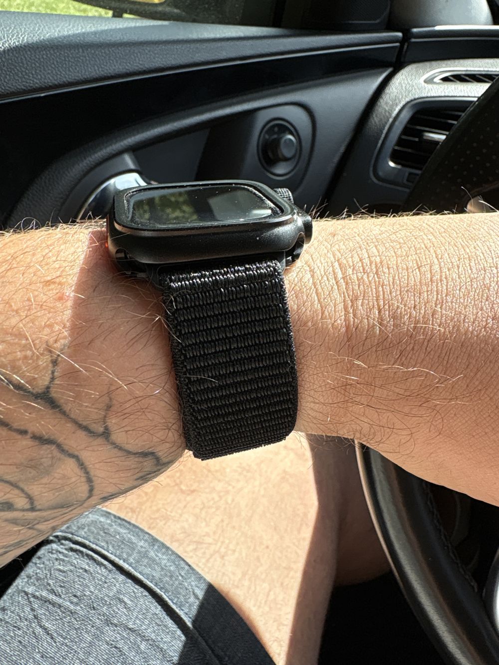 Apple Watch búzavirág szövetszíj
